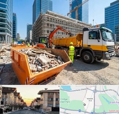 حمل نخاله ساختمانی در کوهک