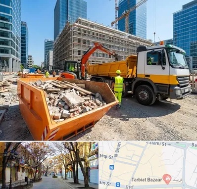 حمل نخاله ساختمانی در تربیت تبریز 