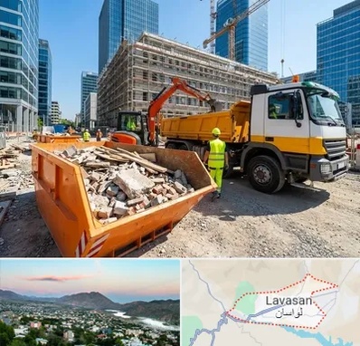 حمل نخاله ساختمانی در لواسان