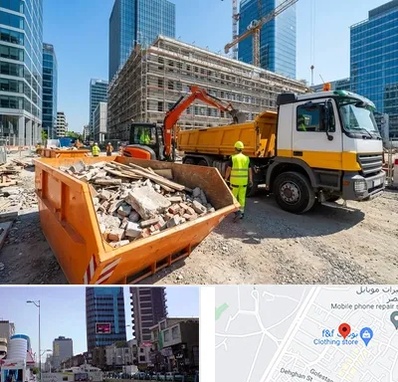 حمل نخاله ساختمانی در چهارراه طالقانی کرج 