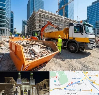 حمل نخاله ساختمانی در زرگری شیراز