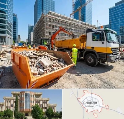 حمل نخاله ساختمانی در دهدشت