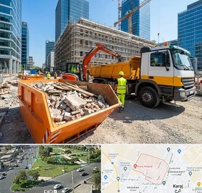 حمل نخاله ساختمانی در شاهین ویلا کرج 
