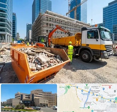 حمل نخاله ساختمانی در صیاد شیرازی مشهد 