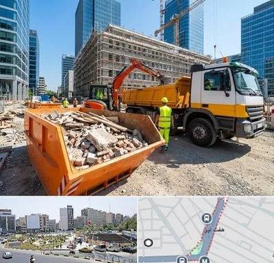 حمل نخاله ساختمانی در هفت تیر