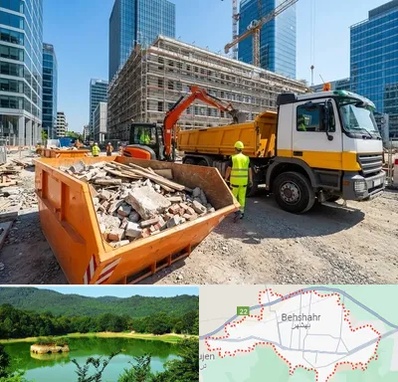 حمل نخاله ساختمانی در بهشهر