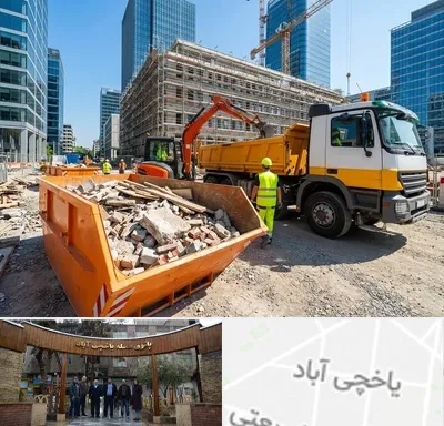حمل نخاله ساختمانی در یاخچی آباد