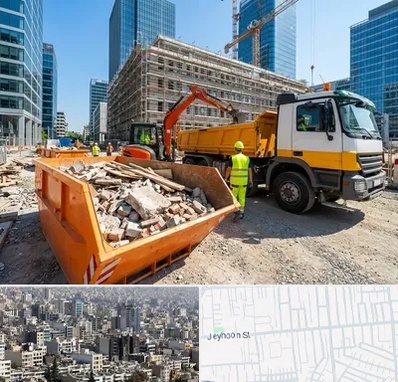 حمل نخاله ساختمانی در جیحون