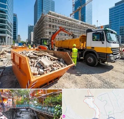 حمل نخاله ساختمانی در درکه 