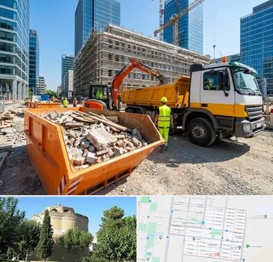 حمل نخاله ساختمانی در مرداویج اصفهان