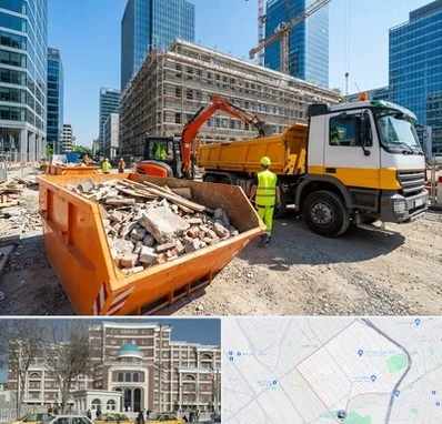 حمل نخاله ساختمانی در طلاب مشهد