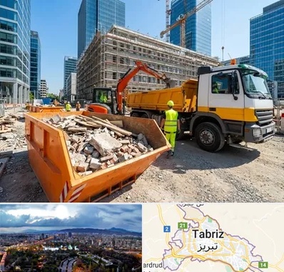 حمل نخاله ساختمانی در تبریز