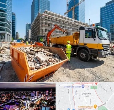 حمل نخاله ساختمانی در گلسار رشت