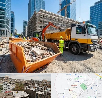 حمل نخاله ساختمانی در شمیران نو