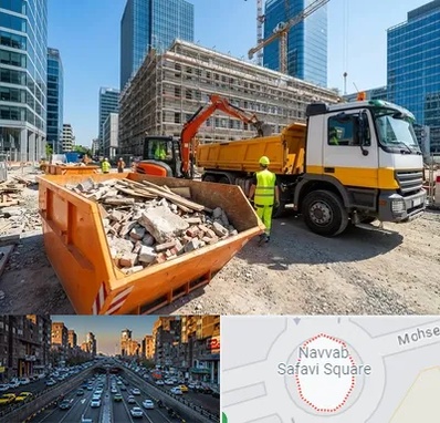 حمل نخاله ساختمانی در نواب 