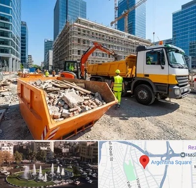 حمل نخاله ساختمانی در آرژانتین