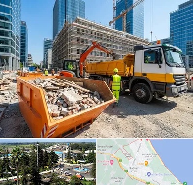 حمل نخاله ساختمانی در رودسر