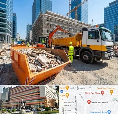 حمل نخاله ساختمانی در سهروردی