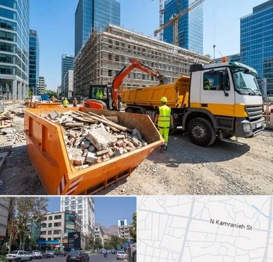 حمل نخاله ساختمانی در کامرانیه