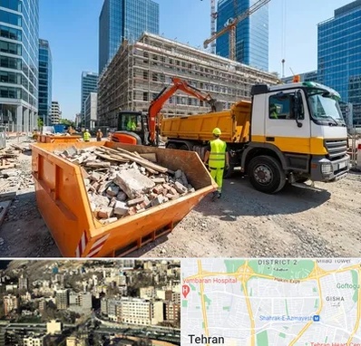 حمل نخاله ساختمانی در مرزداران 