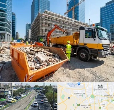 حمل نخاله ساختمانی در جنوب تهران 