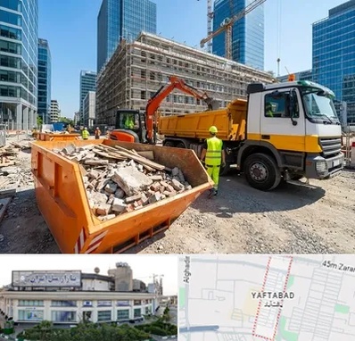 حمل نخاله ساختمانی در یافت آباد