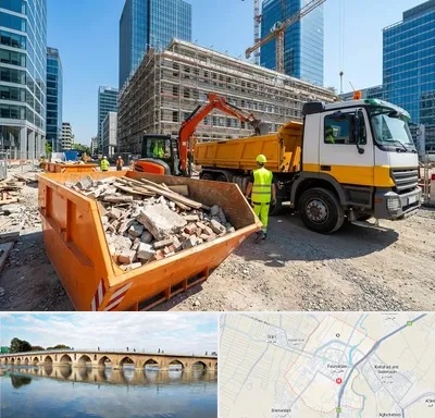 حمل نخاله ساختمانی در فلاورجان