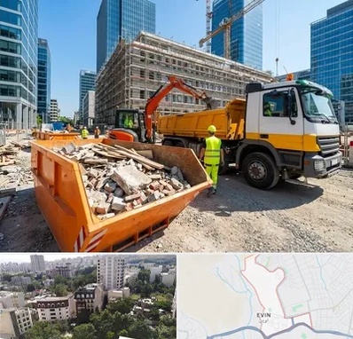 حمل نخاله ساختمانی در اوین