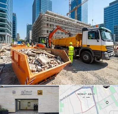 حمل نخاله ساختمانی در نعمت آباد