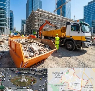حمل نخاله ساختمانی در فردیس کرج 