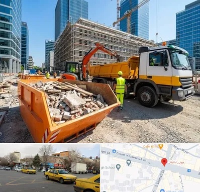 حمل نخاله ساختمانی در شهناز تبریز 