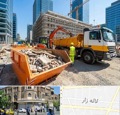 حمل نخاله ساختمانی در لاله زار