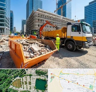 حمل نخاله ساختمانی در وکیل آباد مشهد