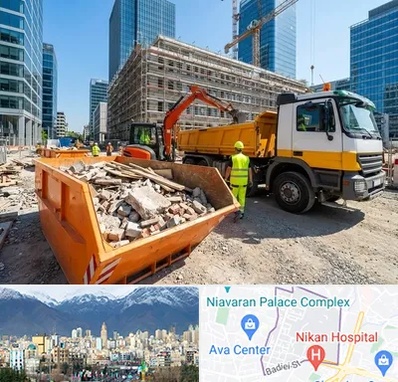 حمل نخاله ساختمانی در آجودانیه 