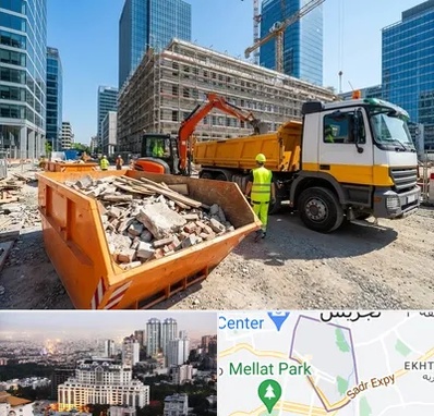 حمل نخاله ساختمانی در الهیه 