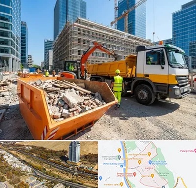 حمل نخاله ساختمانی در خیابان نیایش شیراز 