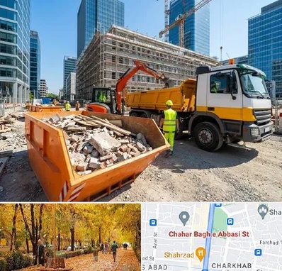 حمل نخاله ساختمانی در چهارباغ اصفهان