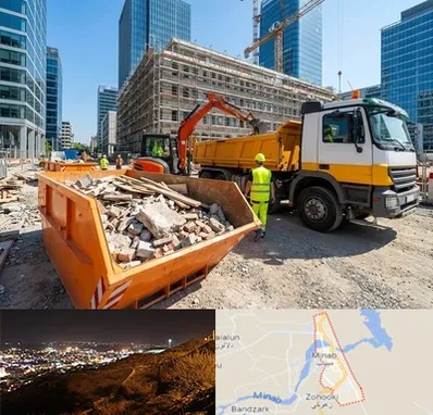 حمل نخاله ساختمانی در میناب