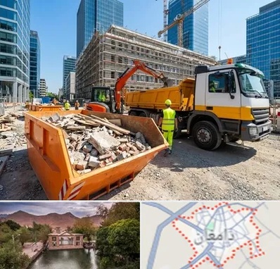 حمل نخاله ساختمانی در دامغان