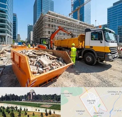 حمل نخاله ساختمانی در قرچک