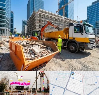حمل نخاله ساختمانی در پادادشهر اهواز
