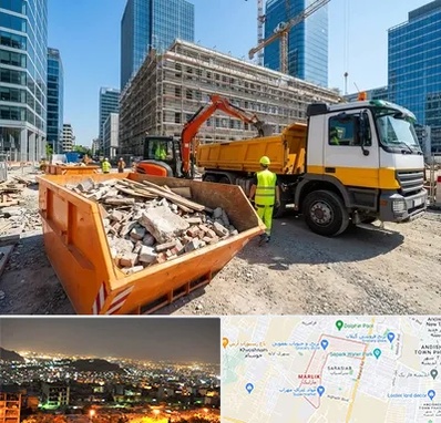 حمل نخاله ساختمانی در مارلیک کرج 
