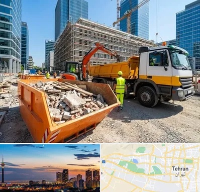 حمل نخاله ساختمانی در غرب تهران 