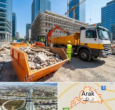 حمل نخاله ساختمانی در اراک