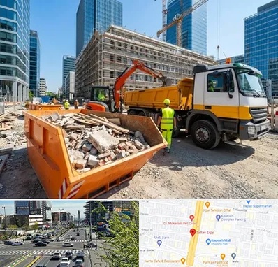 حمل نخاله ساختمانی در ستاری 