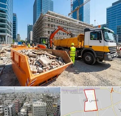 حمل نخاله ساختمانی در شمس آباد تهران