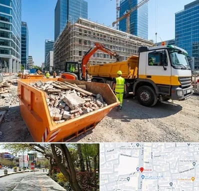 حمل نخاله ساختمانی در خیابان توحید اصفهان