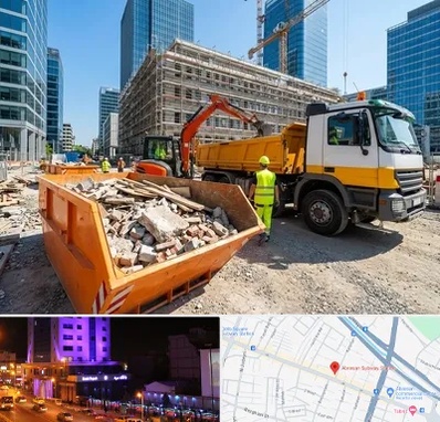 حمل نخاله ساختمانی در آبرسان تبریز 