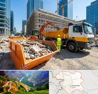 حمل نخاله ساختمانی در کردستان