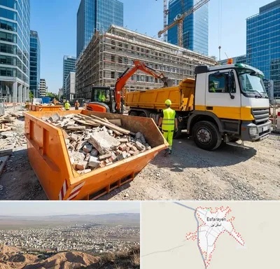 حمل نخاله ساختمانی در اسفراین